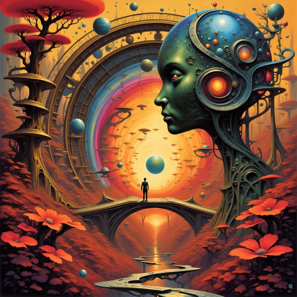 <lora:MY QUIRKY SCIENCE:1.0>

●COMPLEX INTERPLAY OF COSMIC AND MECHANICAL ELEMENTS●