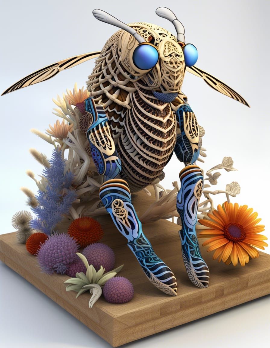 Australian Native Fauna with Quantum Fractal Elements