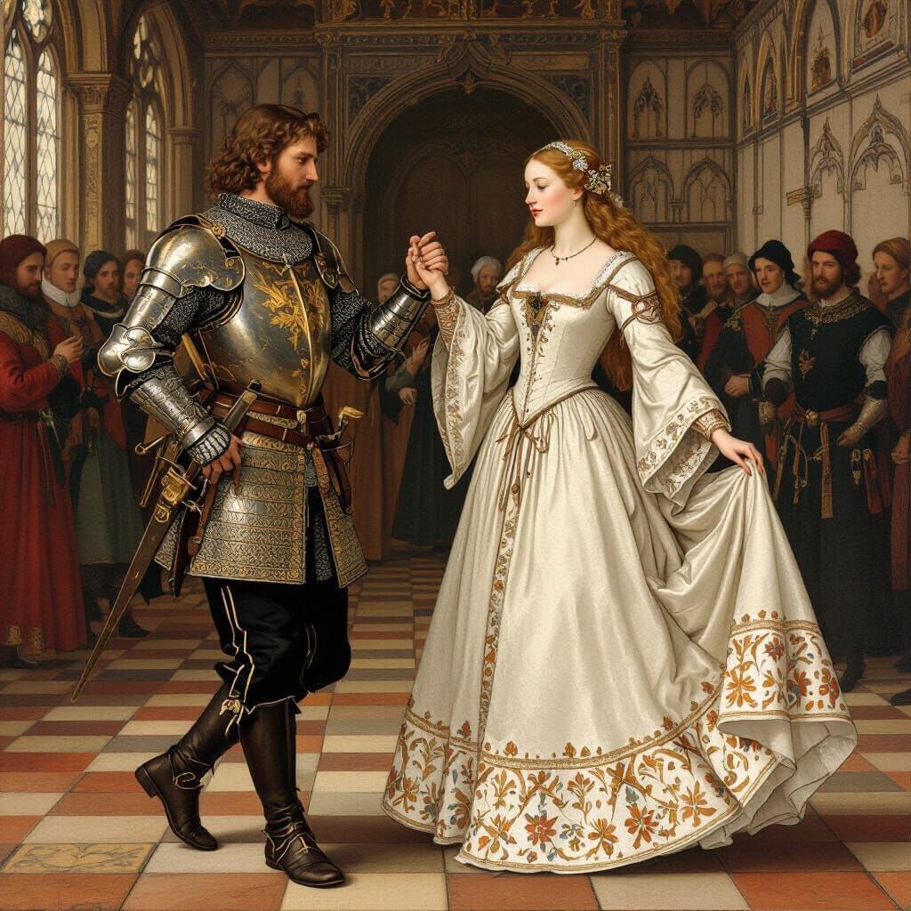 William Marshal and Isabel de Clare Dancing