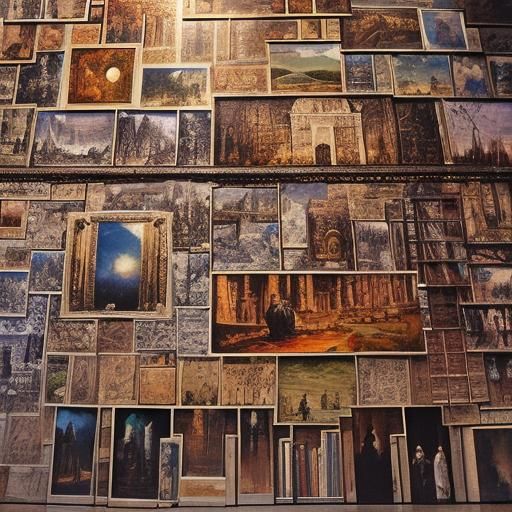 Expressionist Countryside Landscape in Photorealistic Style