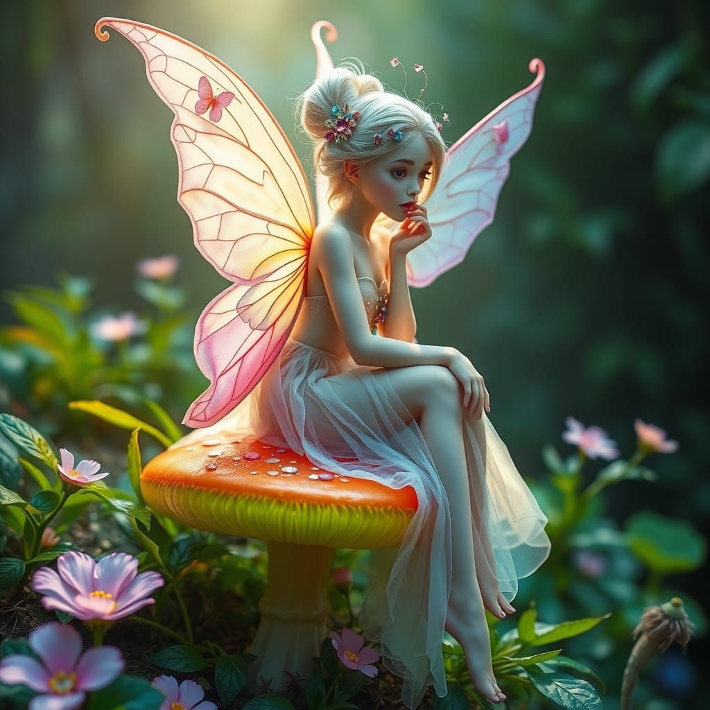 The pensive fairy