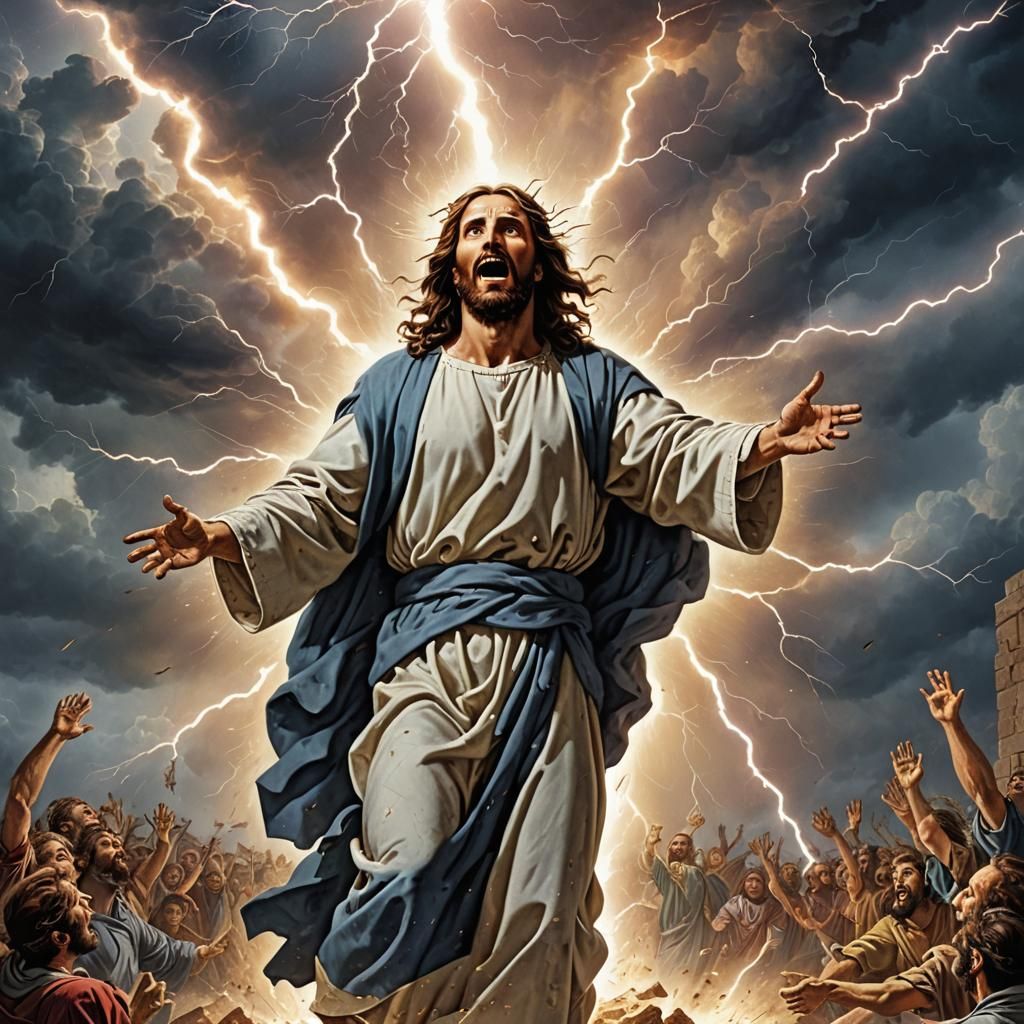 Jesus Christ's Return in Blinding Lightning