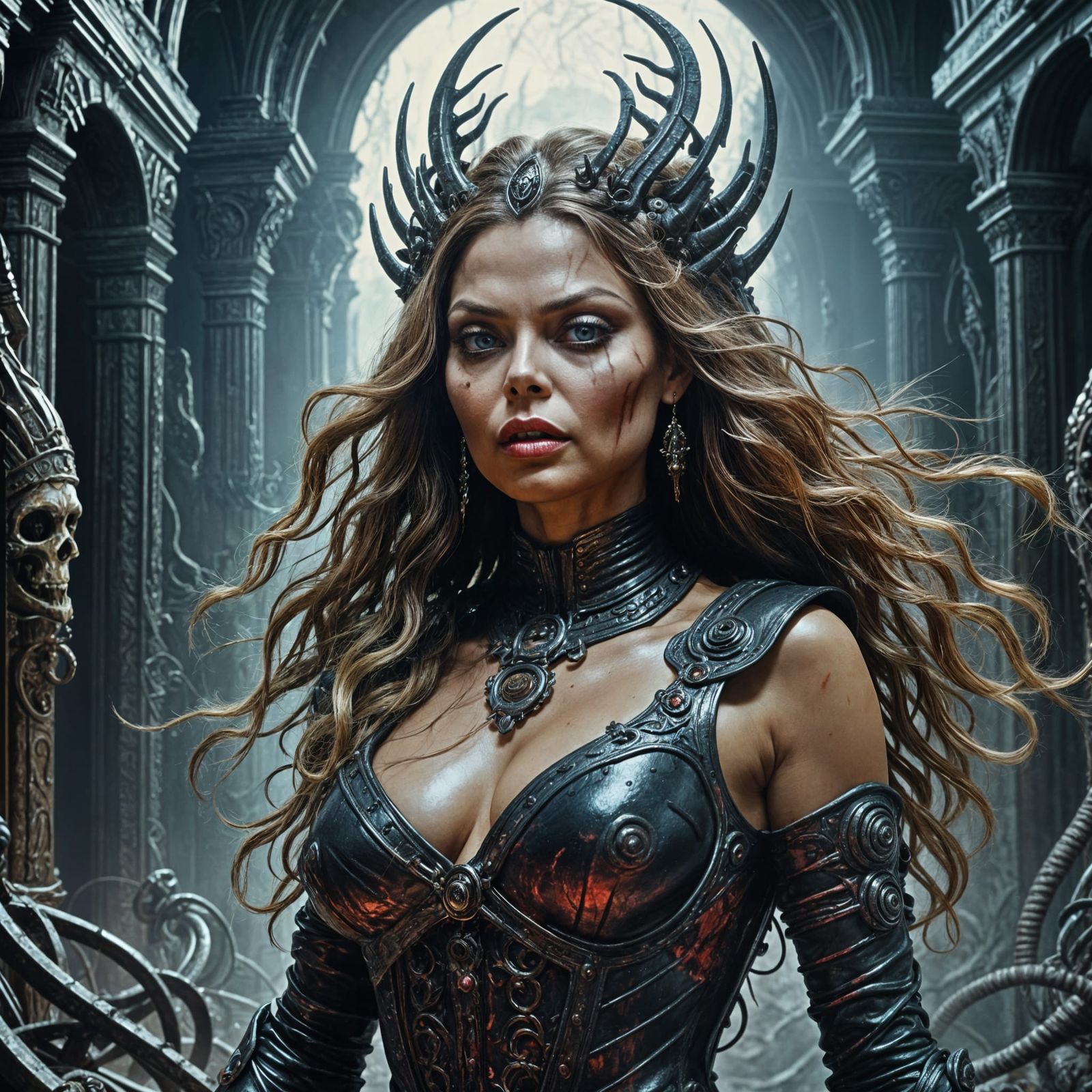 Barbarella in a Twisted Nightmarish Realm