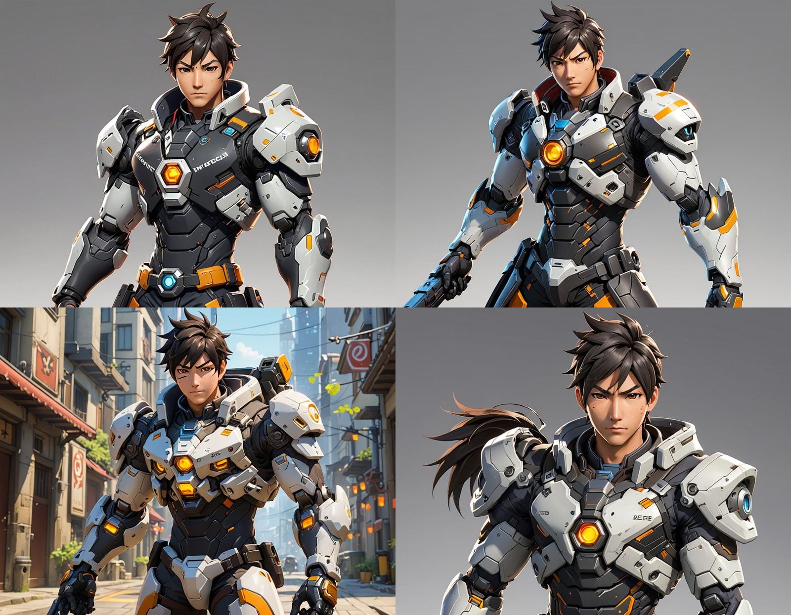 Kazuto Kirigaya in Overwatch Style