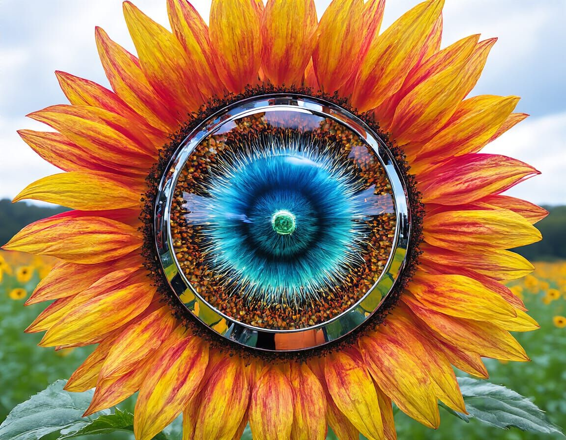 Animatronic Flux Capacitor With Flower-Head