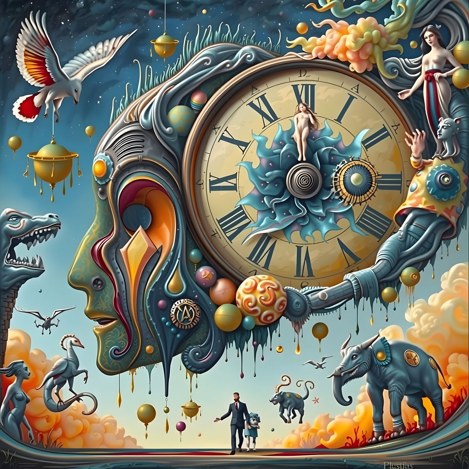 Ethereal Fantasy of Divided Consciousness