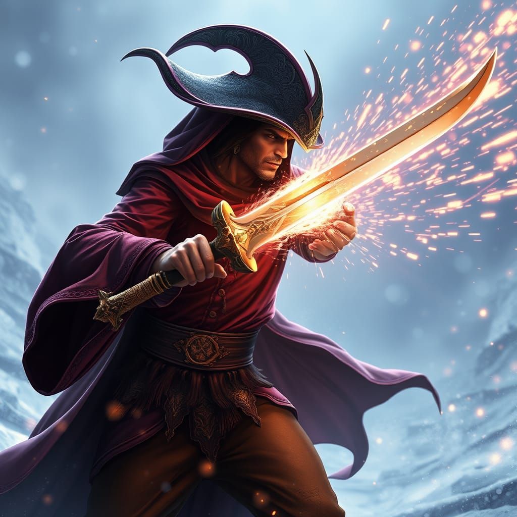 Grim Reaper Battles Prince for Snow White Soul