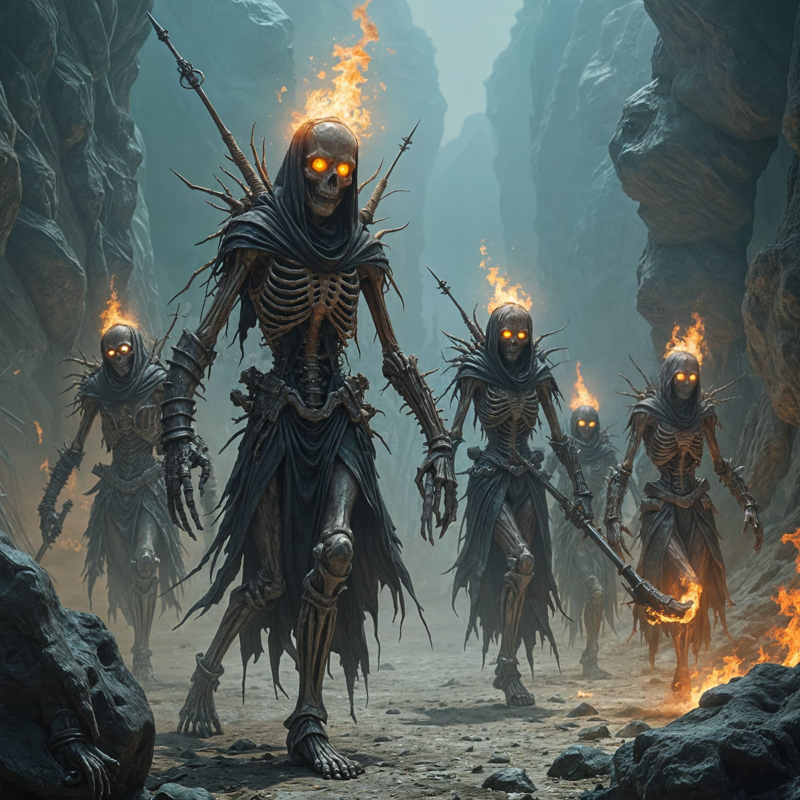 Image of Sinister Bonekin Animated by Dark Magic