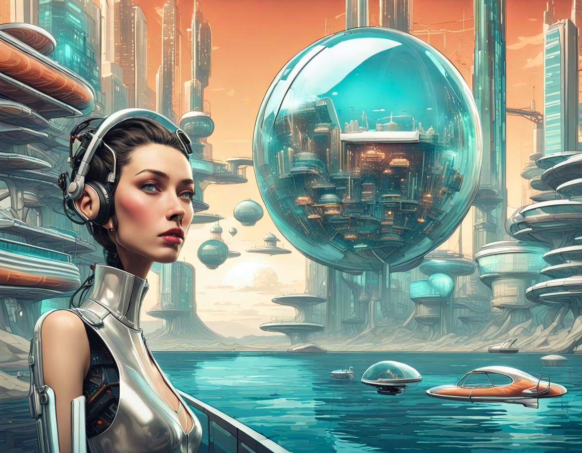 AI Entities in a Blissful Futuristic Utopia