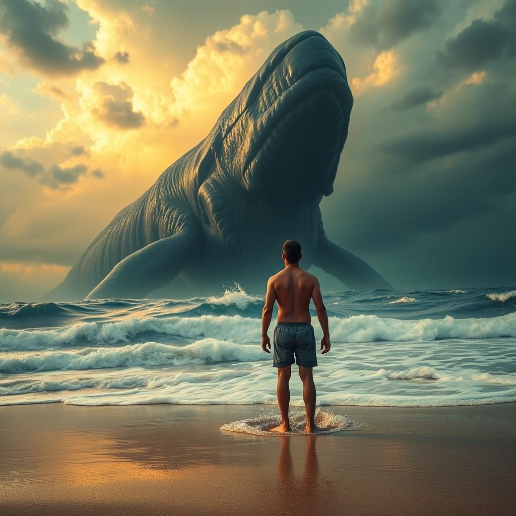 Apocalyptic Horror: Gargantuan Abomination Rises from the De...