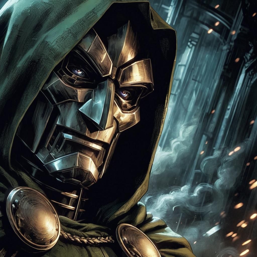 Victor von Doom in Ominous Throne Room