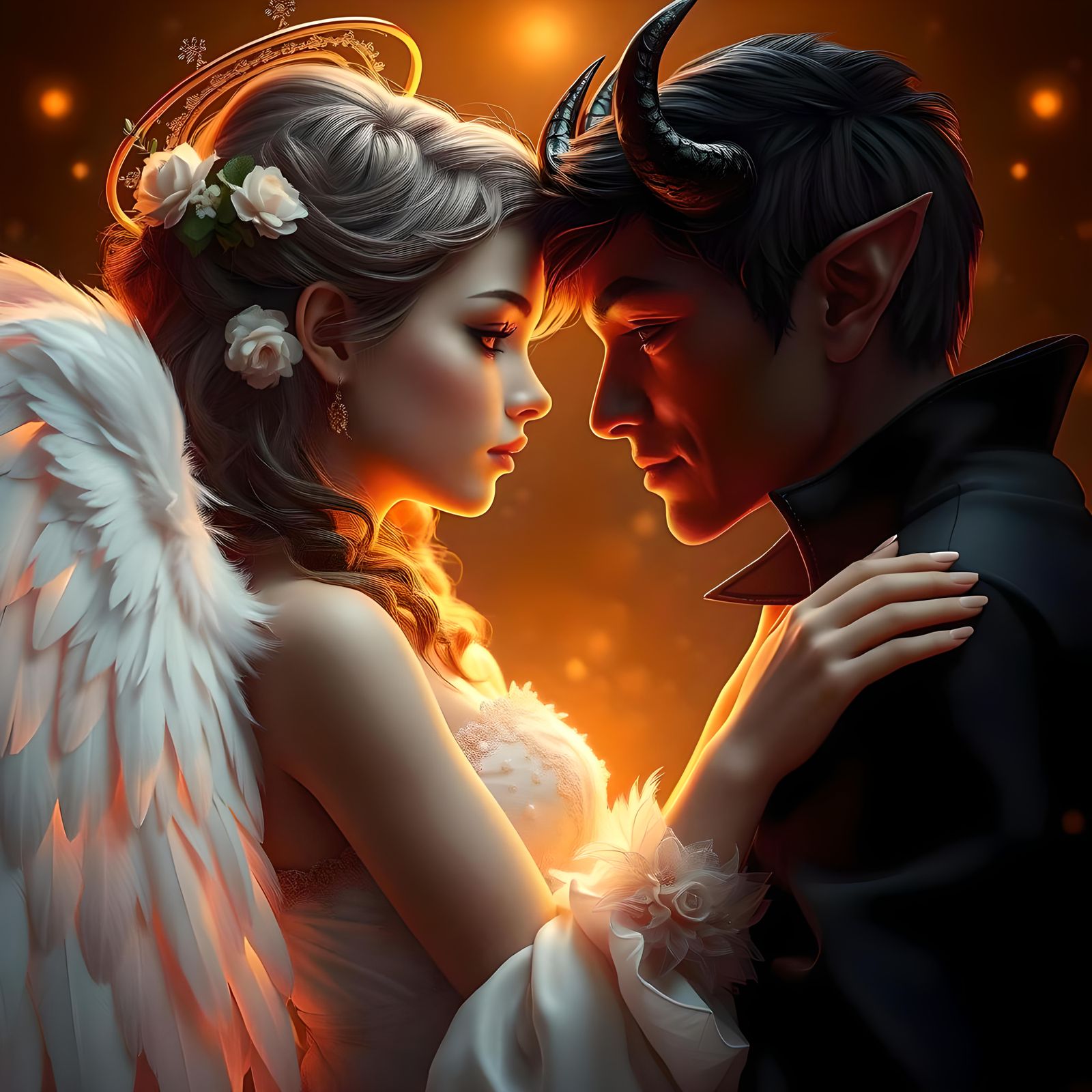 Angel and Devil: A Passionate Love Story