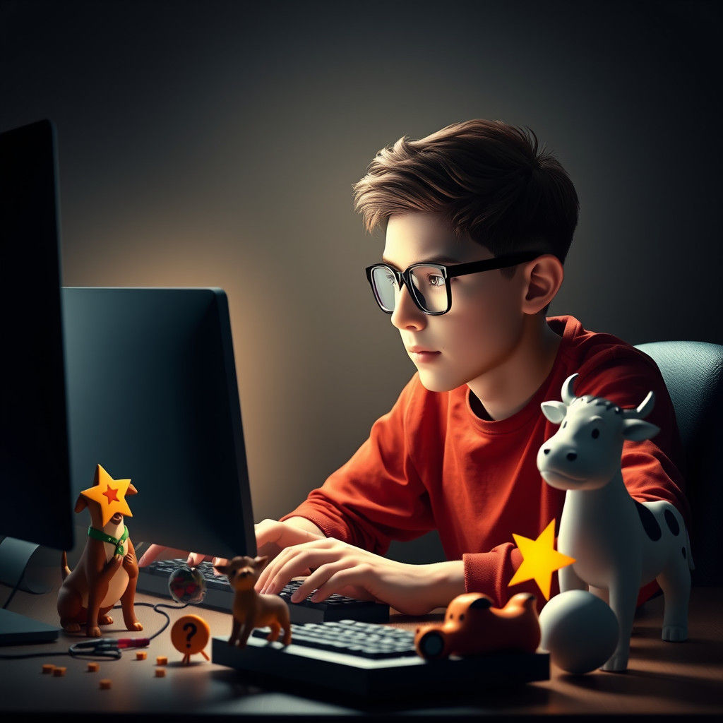 Bachelor's Desk: Hyper-Realistic Concept Art