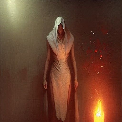 Sinister Spiritual Awakening by Greg Rutkowski