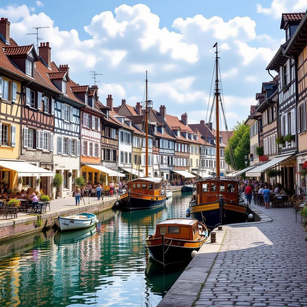 La Rochelle Portrait: Young Couple in Expressive Style