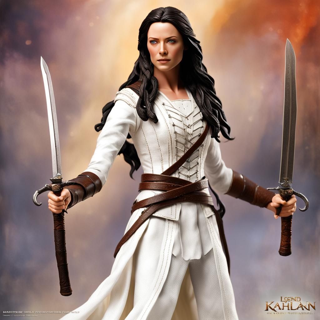 Kahlan Amnell Action Figure in White Dress