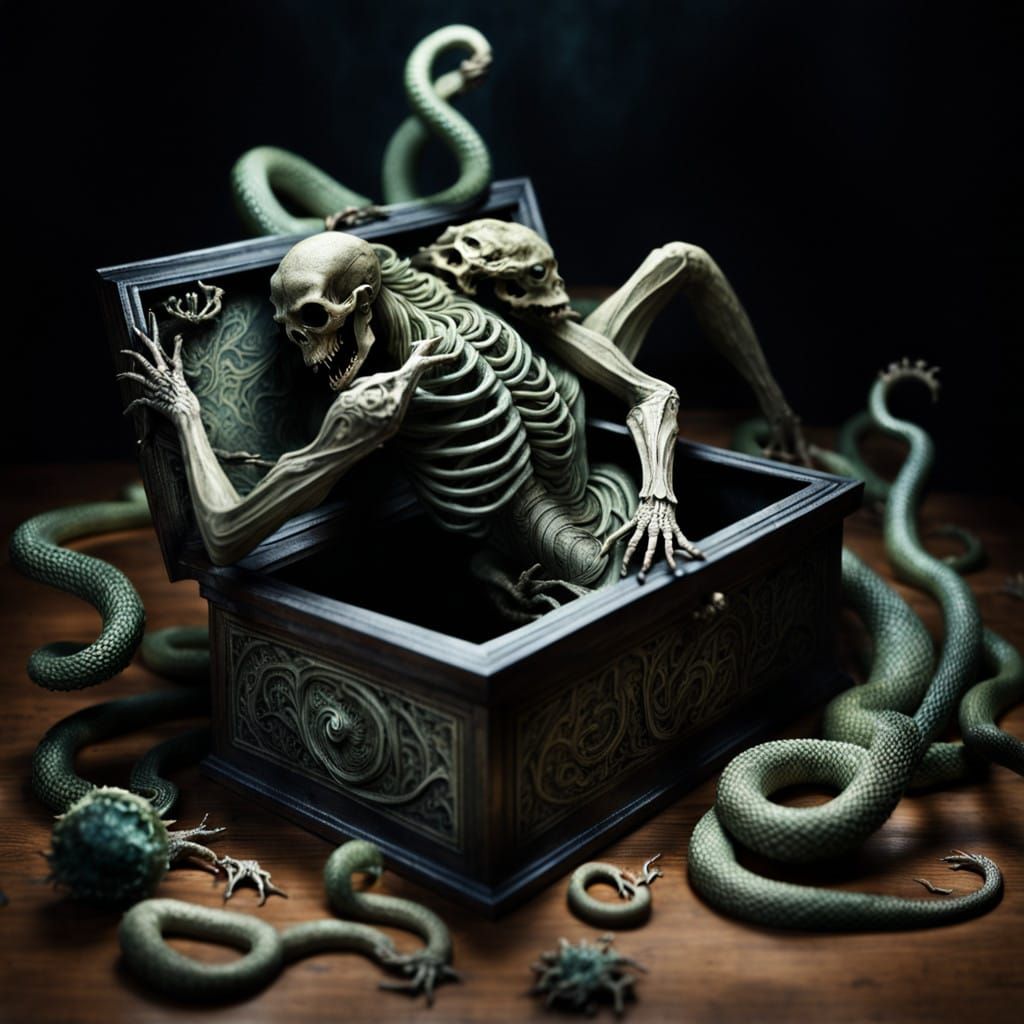 Mysterious Death in a Box of Serpents