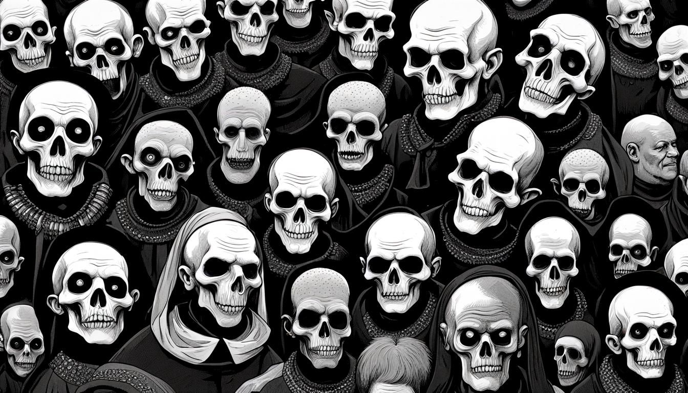 Grotesque Arabs in Surreal Artstation Portrait