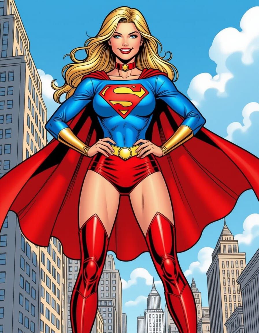 Supergirl in Metropolis: Bronze Age Comic Art