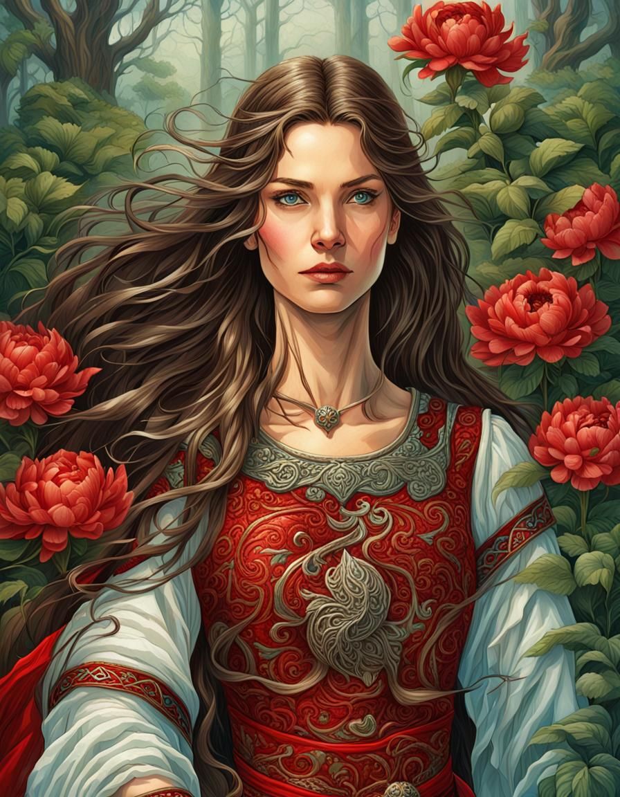 Var, the Norse goddess of loving oaths and fidelity.