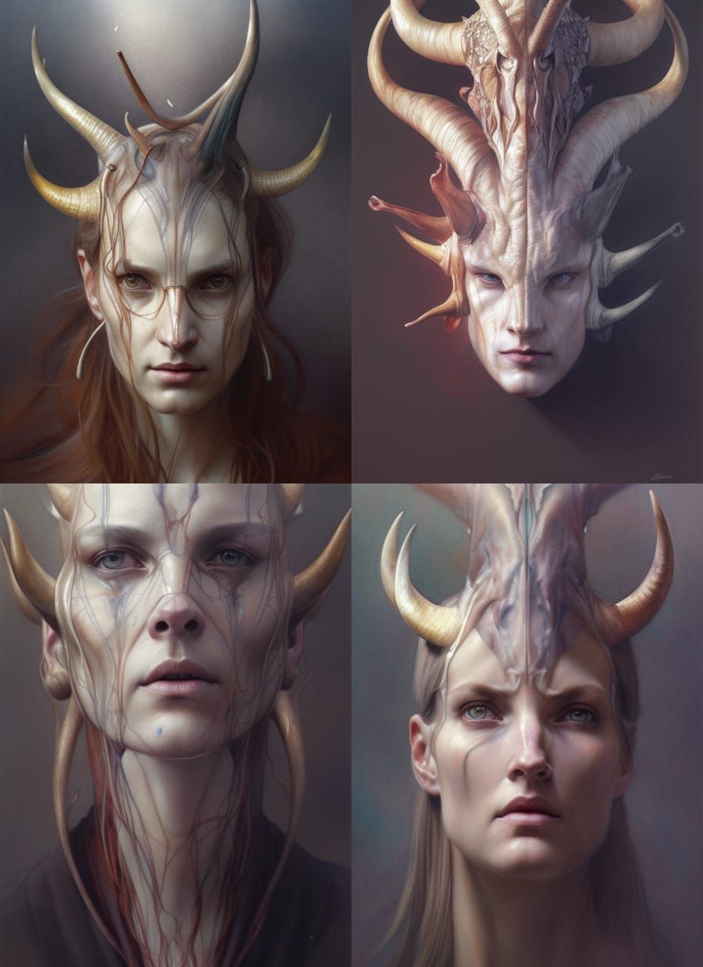 Ram Portrait in Colored Pencil Style