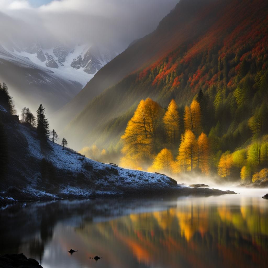 Vibrant Portraits of David Mould and Refik Anadol in Bold Co...