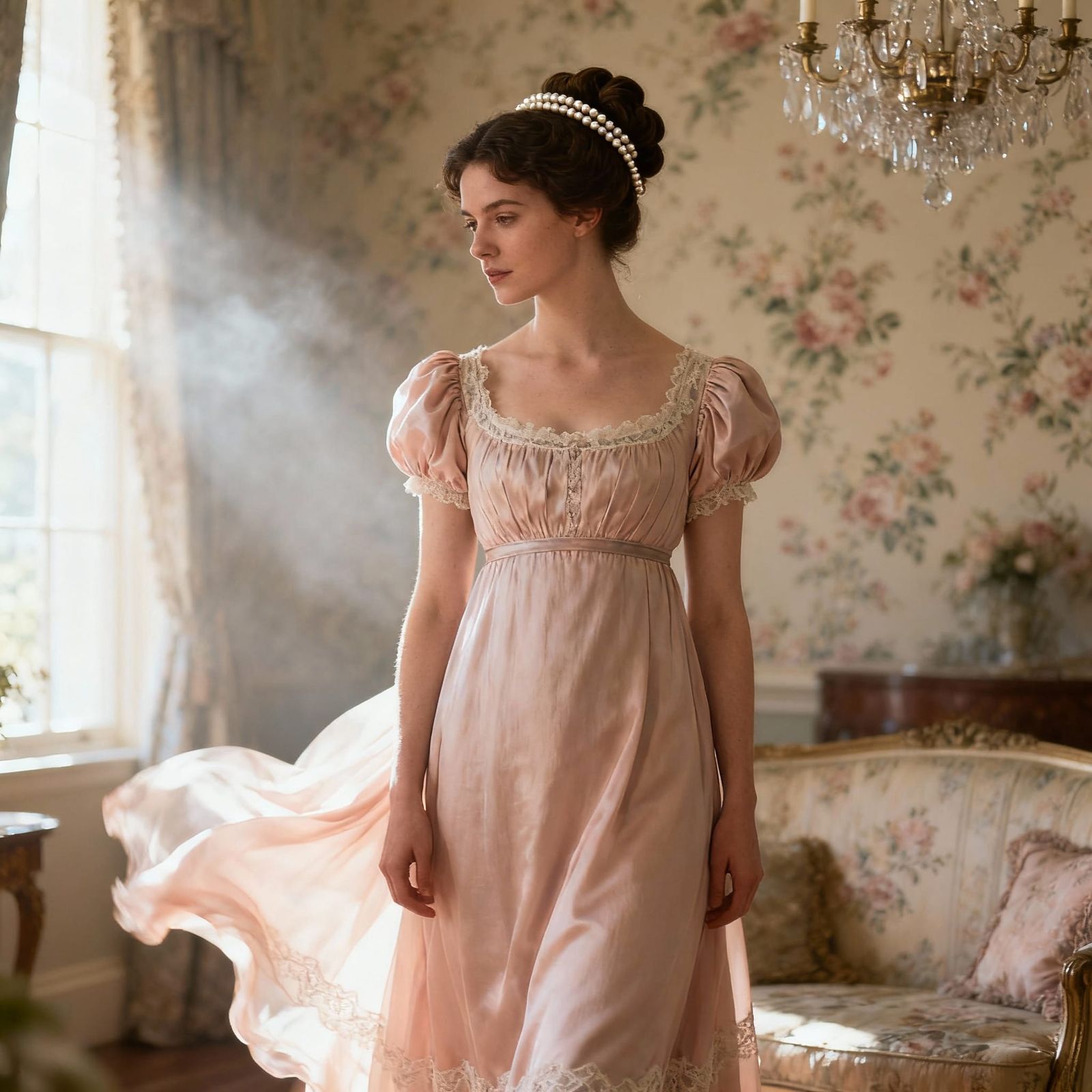 Elegant Regency Lady Portrait