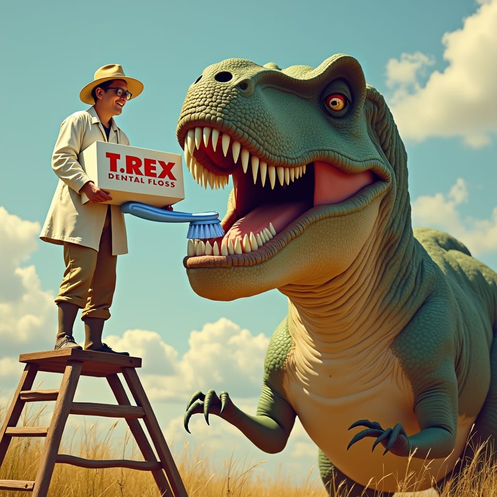 Tex the T.Rex Dentist