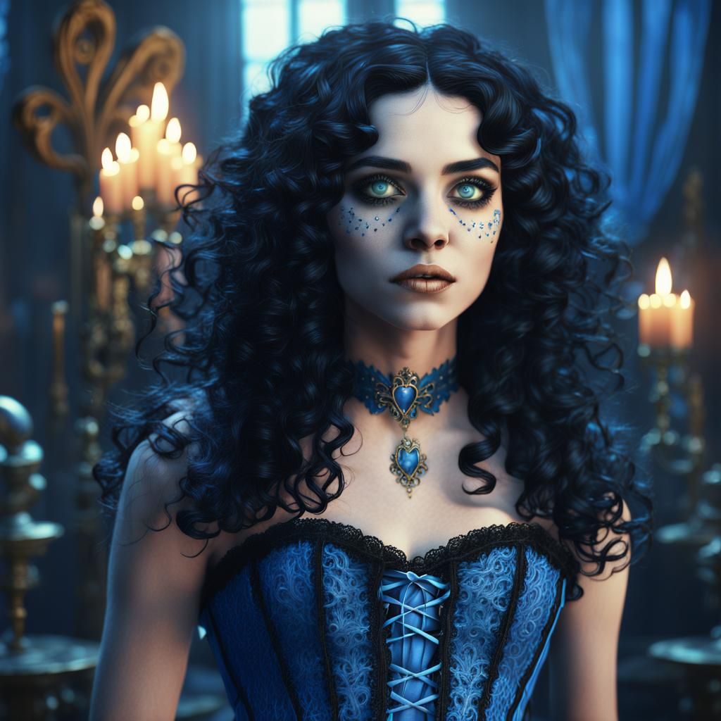 New Orleans Witch in Fantasy Concept Art