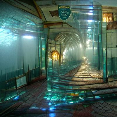 Bioshock Rapture Underwater Apartments in Hyperrealism