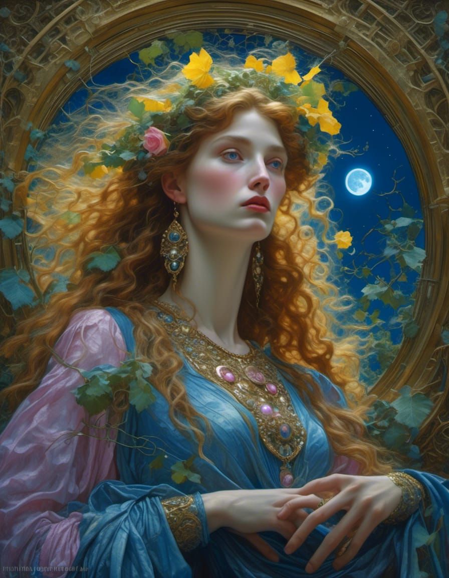pre raphaelite goddess
