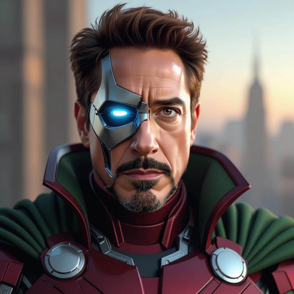 Tony Stark Defeats Doctor Doom in Epic Battle