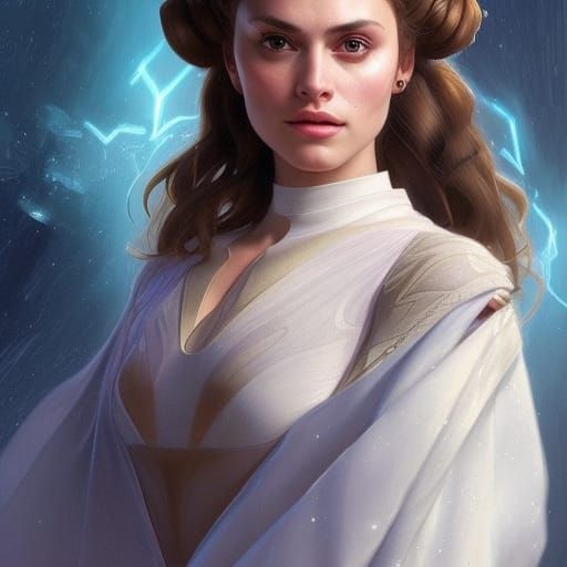 Detailed Portrait of Padme Amidala