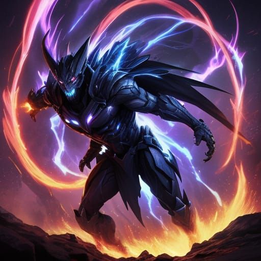 Electric Fire Rift: A Dark Portal Unleashed