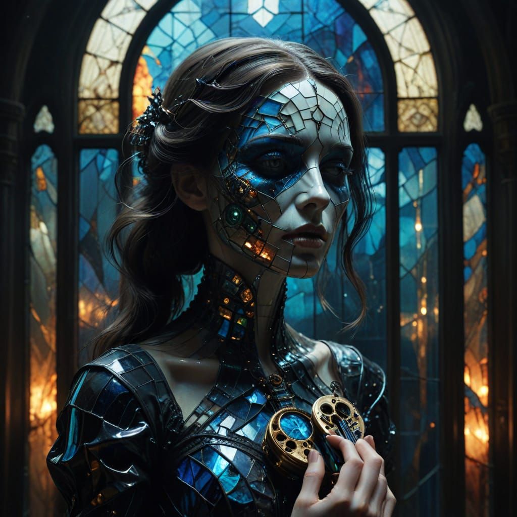 🔥Stained Glass Automaton🔥