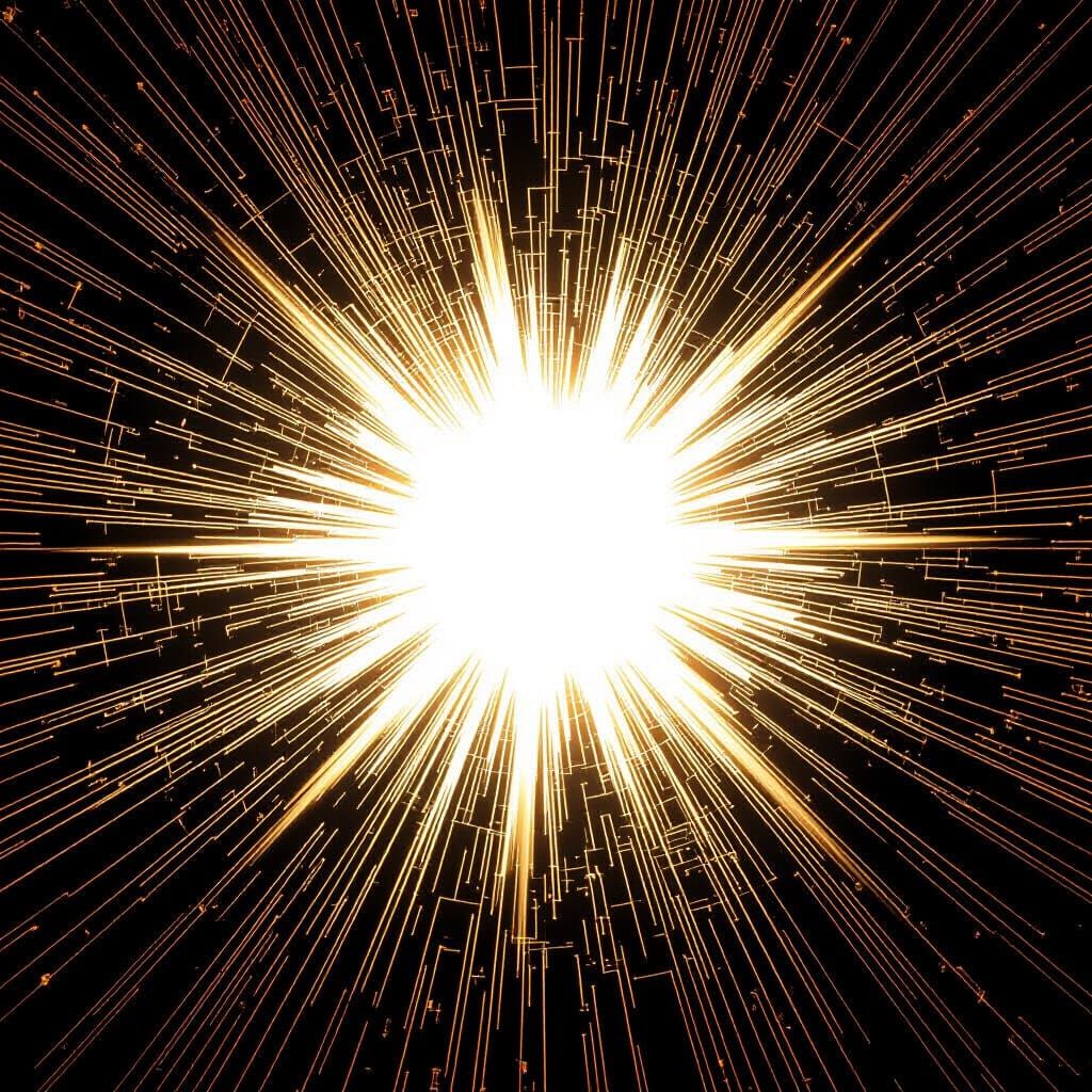 Quantum Paradox Singularity in Glitchy Binary Expansion