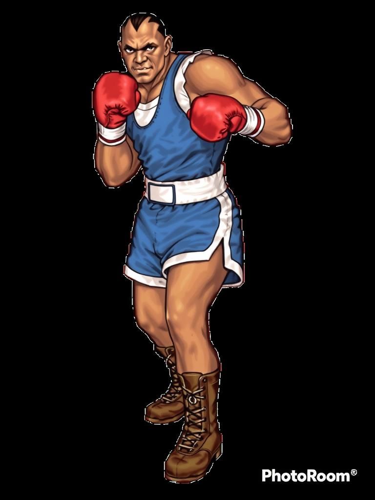 Mike Tyson as Balrog: Comic Book Illustration