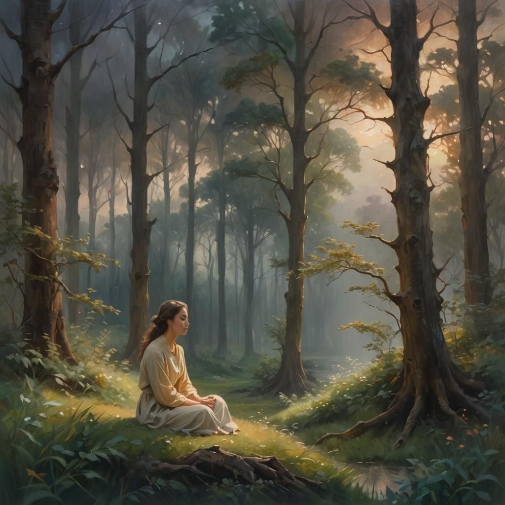 Protect Your Peace: An AI-Generated Image