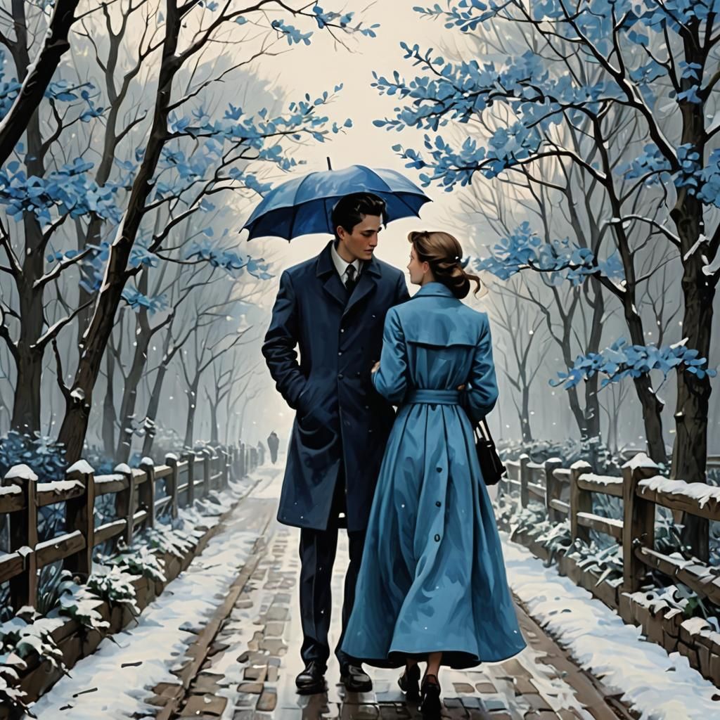 Silent Communication: An Image of Unspoken Feelings