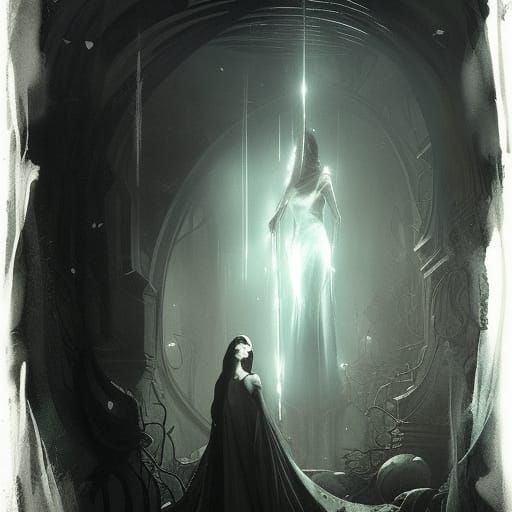 Merlin enchanteur et fantome