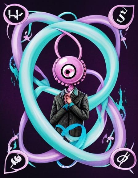 Surreal Bubblegum Infinity Symbol: Lovecraftian Horror