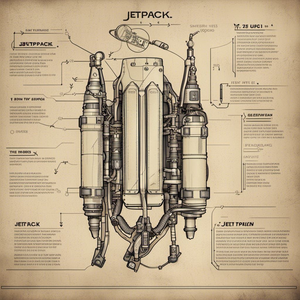 Jetpack blueprint - invention that should be created
