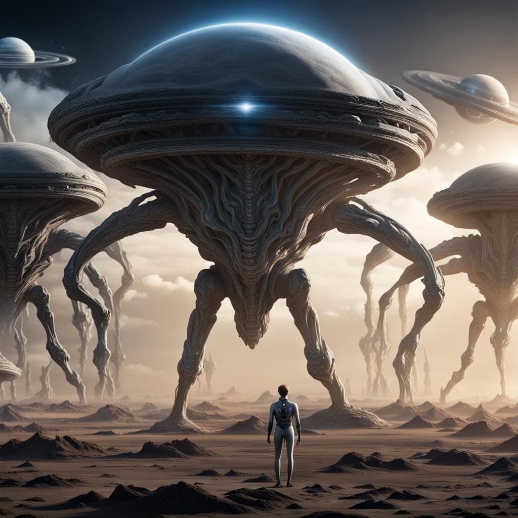 Epic Space War in 8K Resolution