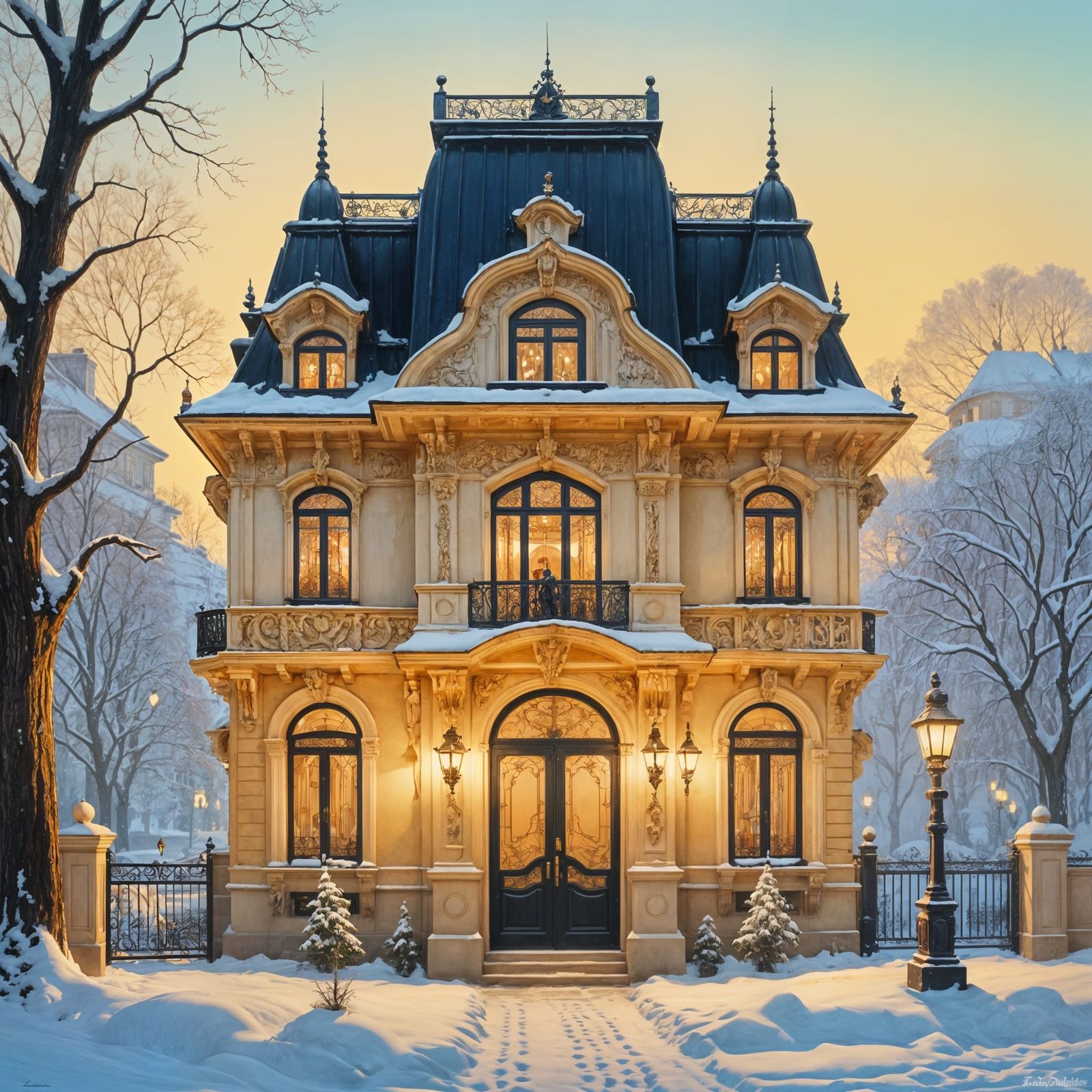 Elegant Belle Epoque Hunting Lodge in Bucharest