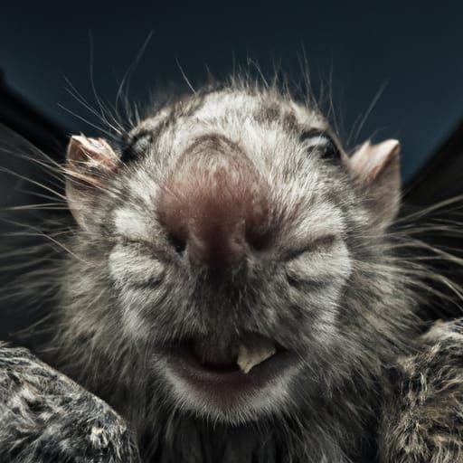 Dwayne 'The Rock' Rat Portrait