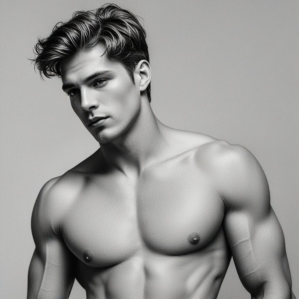 Elegant Gay Man in Pavel Tchelitchew Style