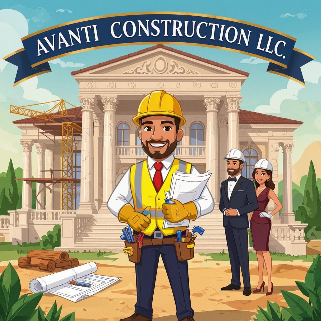 Avanti Construction LLC: Luxurious Roman Mansion Design