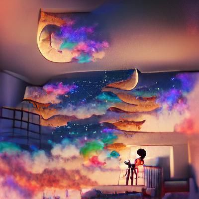 Ethereal Dreamscape Generated by AI