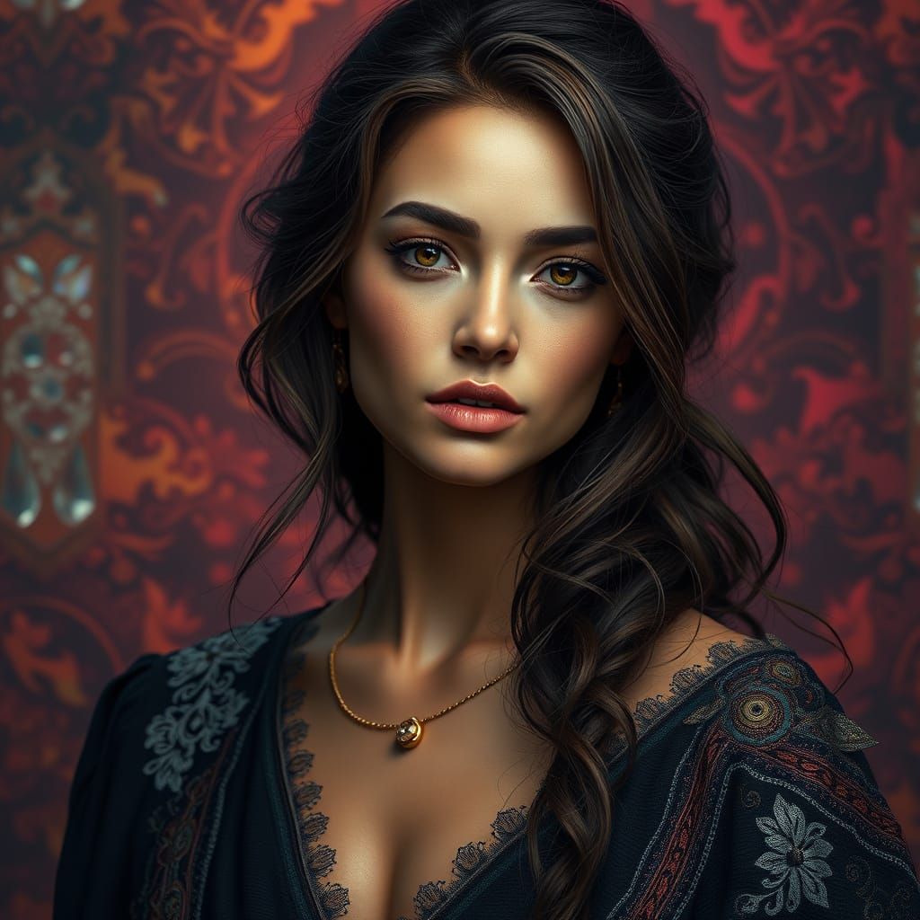 Ethereal Beauty in a Dreamlike Realm