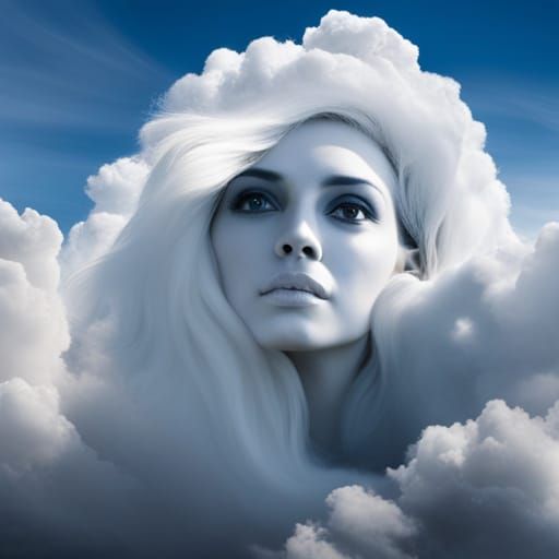 Cloud Skull in the Sky